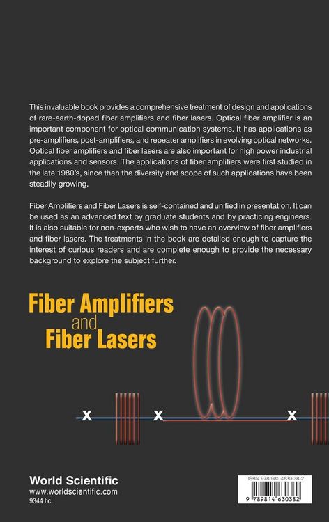Produktbild: Fiber Amplifiers and Fiber Lasers