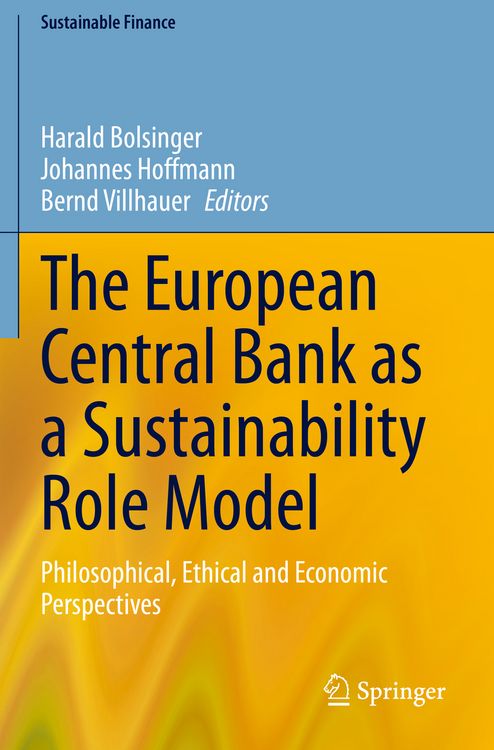 Produktbild: The European Central Bank as a Sustainability Role Model