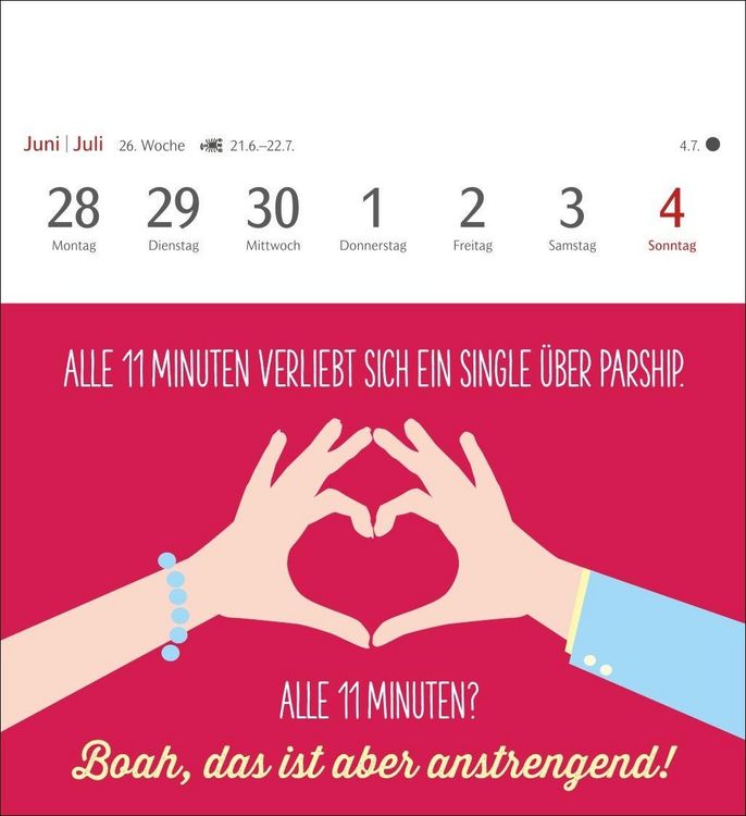 Produktbild: Der fette Vogel bricht den Ast Postkartenkalender 2027 - Wochenkalender - 53 Karten mit frechen Spr&uuml;chen