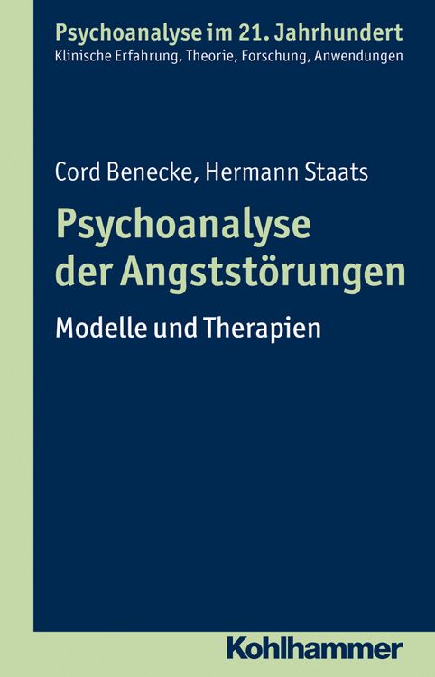 Produktbild: Psychoanalyse der Angststörungen