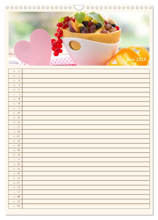 Produktbild: Guten Appetit (Wandkalender 2026 DIN A3 hoch), CALVENDO Monatskalender