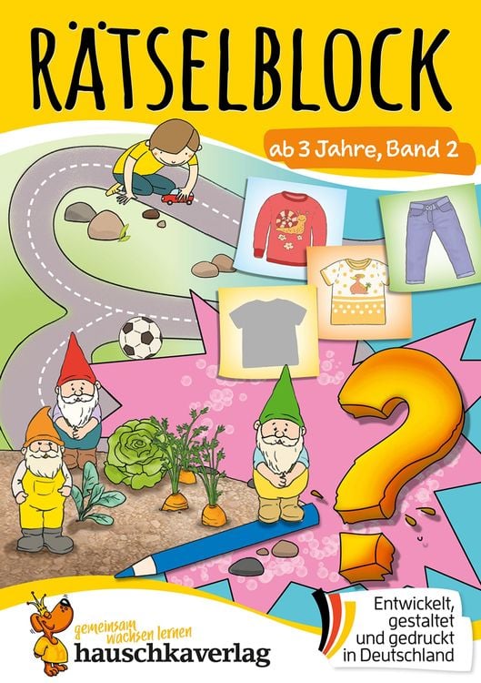 Produktbild: Rätselblock ab 3 Jahre, Band 2