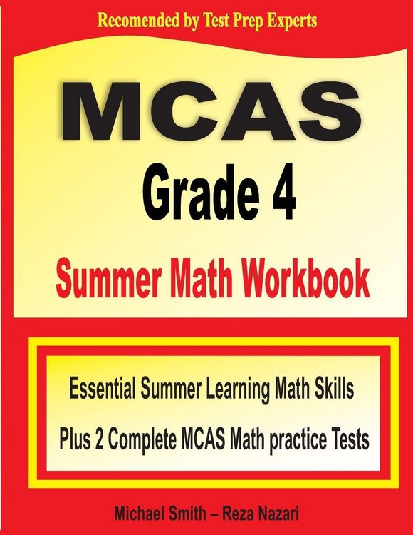 Produktbild: MCAS Grade 4 Summer Math Workbook