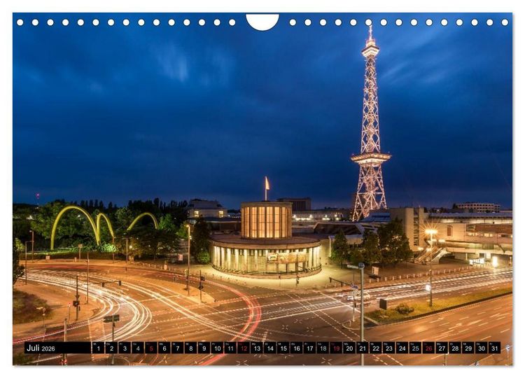 Produktbild: Berlin - Bilder einer Metropole (Wandkalender 2026 DIN A4 quer), CALVENDO Monatskalender