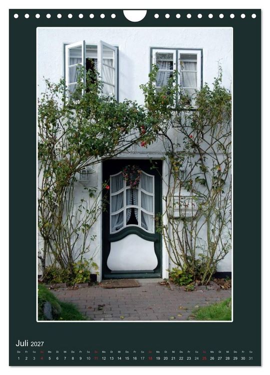 Produktbild: Willkommen in Keitum auf Sylt (Wandkalender 2027 DIN A4 hoch), CALVENDO Monatskalender
