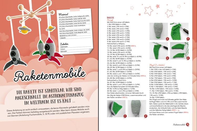 Produktbild: Traumhaft sch&ouml;ne Mobiles h&auml;keln