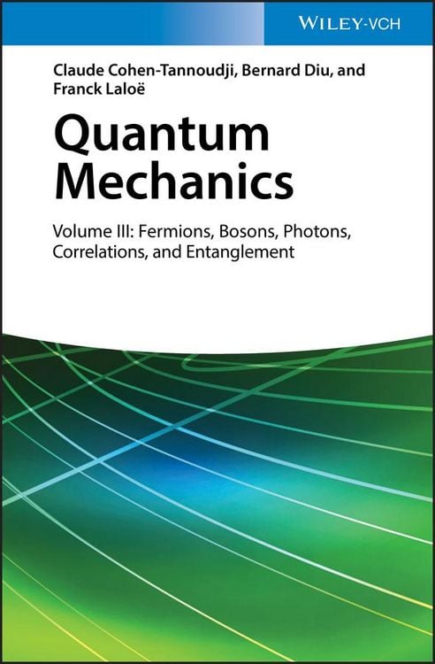 Produktbild: Quantum Mechanics, Volume 3