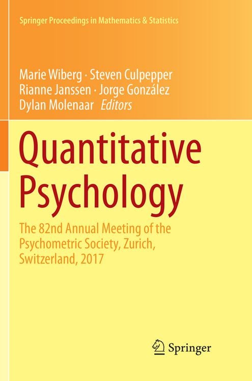 Produktbild: Quantitative Psychology
