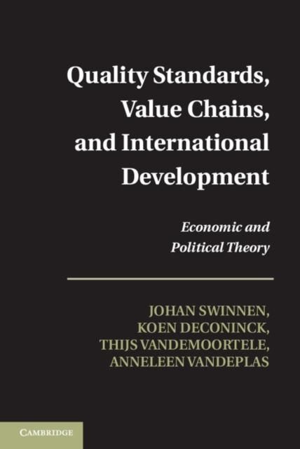 Produktbild: Quality Standards, Value Chains, and International Development