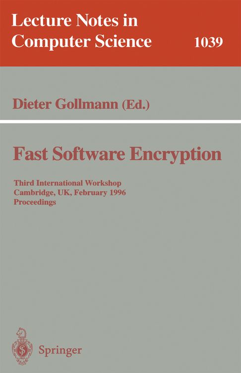 Produktbild: Fast Software Encryption