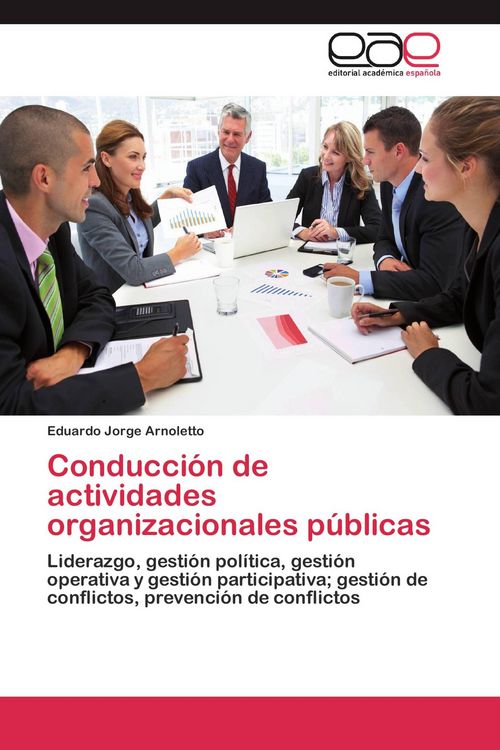 Produktbild: Conducci&oacute;n de actividades organizacionales p&uacute;blicas