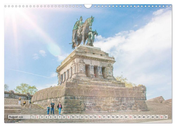 Produktbild: Koblenz Impressionen (Wandkalender 2026 DIN A3 quer), CALVENDO Monatskalender