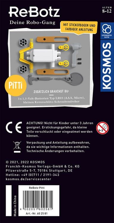 Produktbild: ReBotz Pitti der Walking-Bot