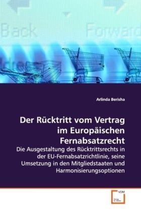 Produktbild: Berisha, A: Der R&uuml;cktritt vom Vertrag im Europ&auml;ischen Fernab