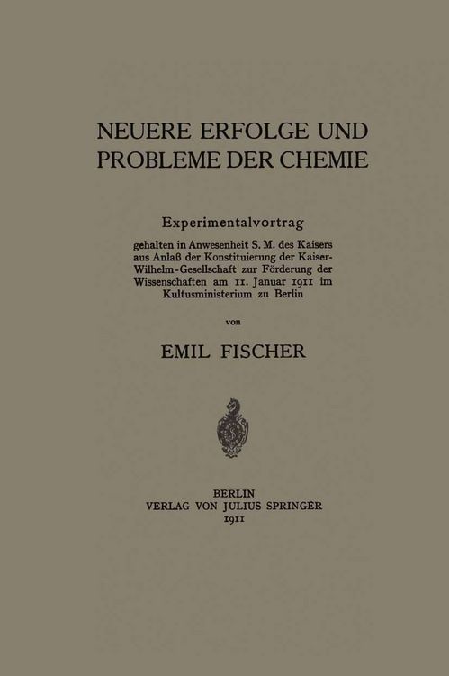 Produktbild: Neuere Erfolge und Probleme Der Chemie
