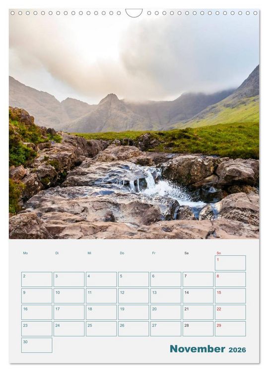 Produktbild: Isle of Skye - Raues Inselparadies (Wandkalender 2026 DIN A3 hoch), CALVENDO Monatskalender