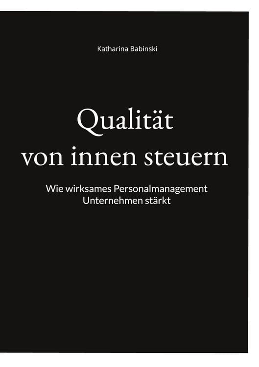 Produktbild: Qualit&auml;t von innen steuern