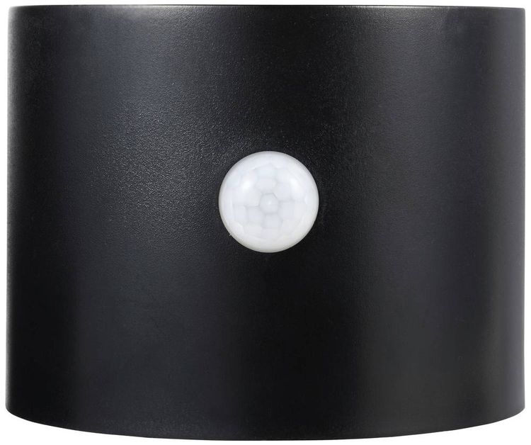 Sygonix SY-5770788 Solar-Wandstrahler mit Bewegungsmelder Warmweiß Schwarz