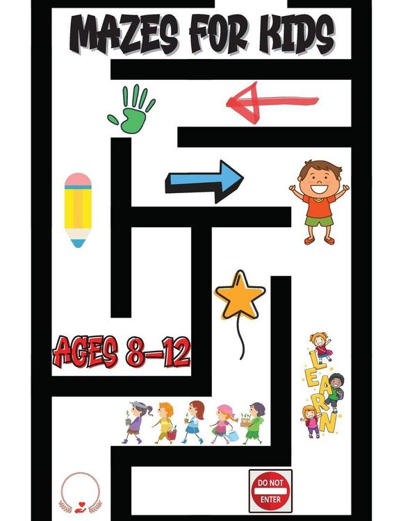 Produktbild: Mazes for Kids Ages 8-12