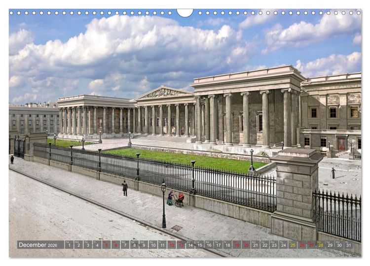 Produktbild: London around 1890-1900 - photos restored and colourised (Wall Calendar 2026 DIN A3 landscape), CALVENDO 12 Month Wall Calendar