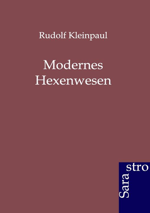 Produktbild: Modernes Hexenwesen