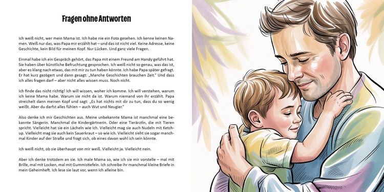 Produktbild: Wo ist Mama? Einf&uuml;hlsame Kinder-Kurzgeschichten &uuml;ber das Leben ohne Mutter