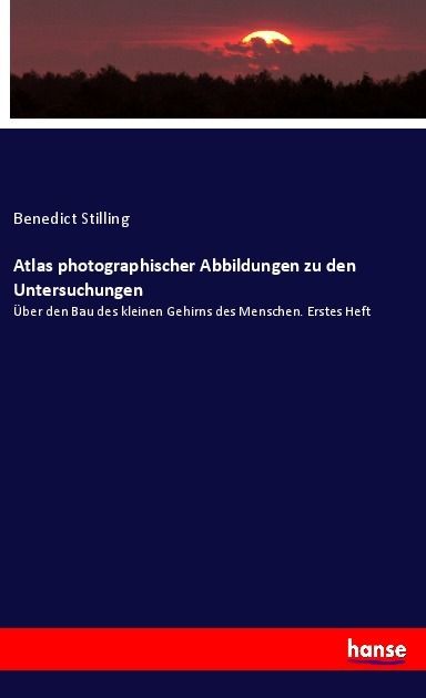 Produktbild: Atlas photographischer Abbildungen zu den Untersuchungen
