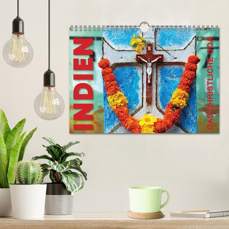 Produktbild: Indien - Das christliche Goa (Wandkalender 2026 DIN A4 quer), CALVENDO Monatskalender