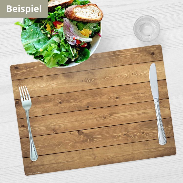 Tischsetmacher Tischsets Holz, aus hochwertigem Vinyl (4 Stück), 44 x 32 cm kaufen