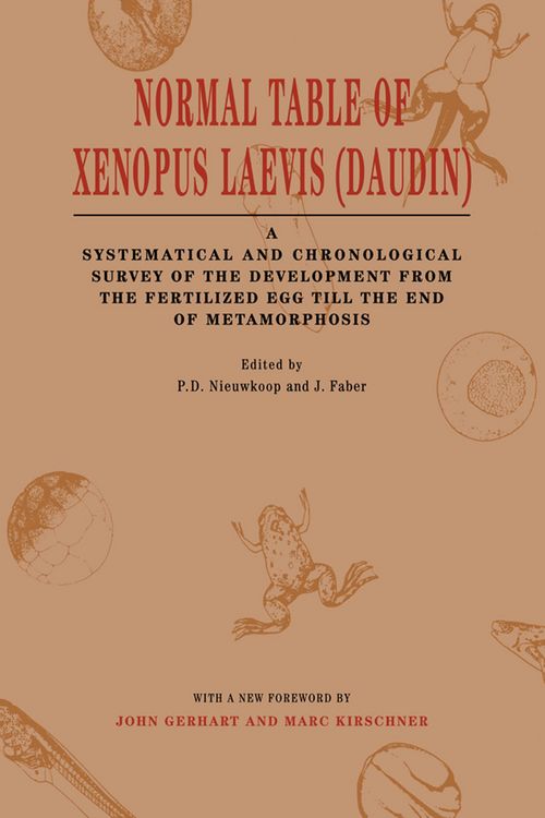 Produktbild: Normal Table of Xenopus Laevis (Daudin)