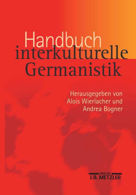 Produktbild: Handbuch interkulturelle Germanistik