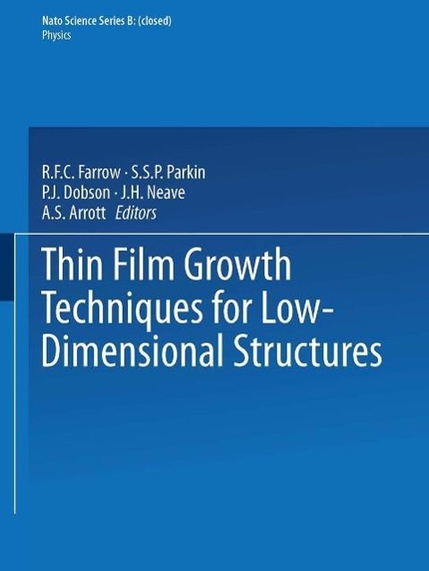 Produktbild: Thin Film Growth Techniques for Low-Dimensional Structures