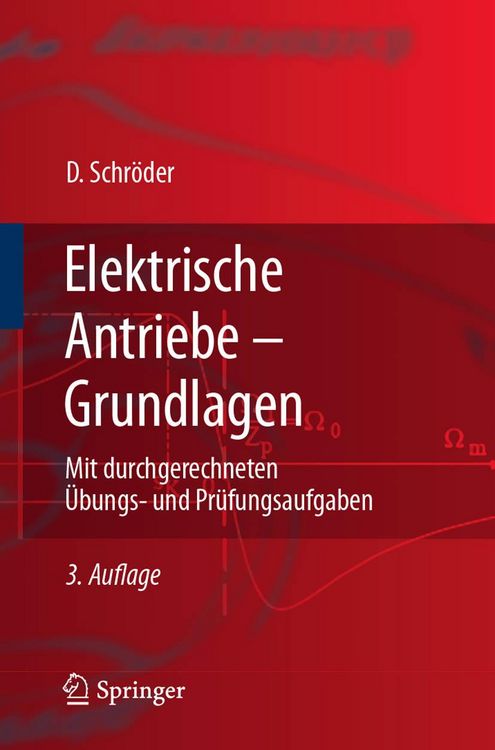 Produktbild: Elektrische Antriebe - Grundlagen