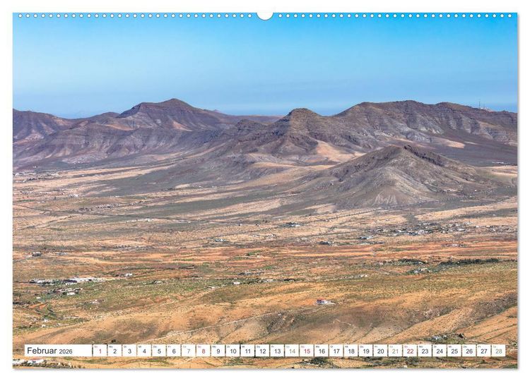 Produktbild: Fuerteventura - W&uuml;stenzauber und Meeresrauschen (hochwertiger Premium Wandkalender 2026 DIN A2 quer), Kunstdruck in Hochglanz