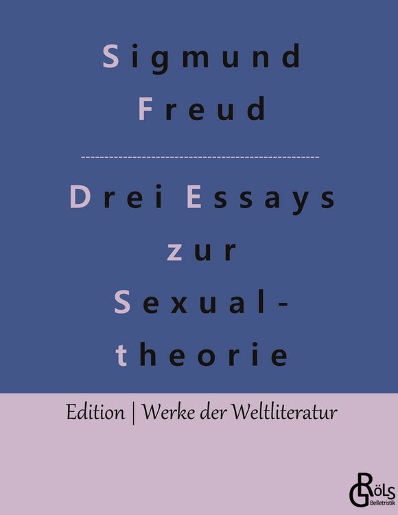 Produktbild: Drei Abhandlungen zur Sexualtheorie