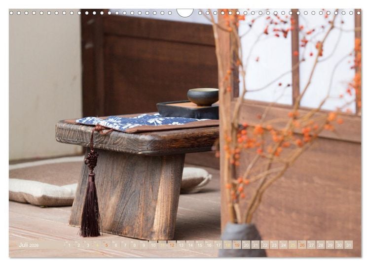 Produktbild: Meditationen im Zen-Garten (Wandkalender 2026 DIN A3 quer), CALVENDO Monatskalender