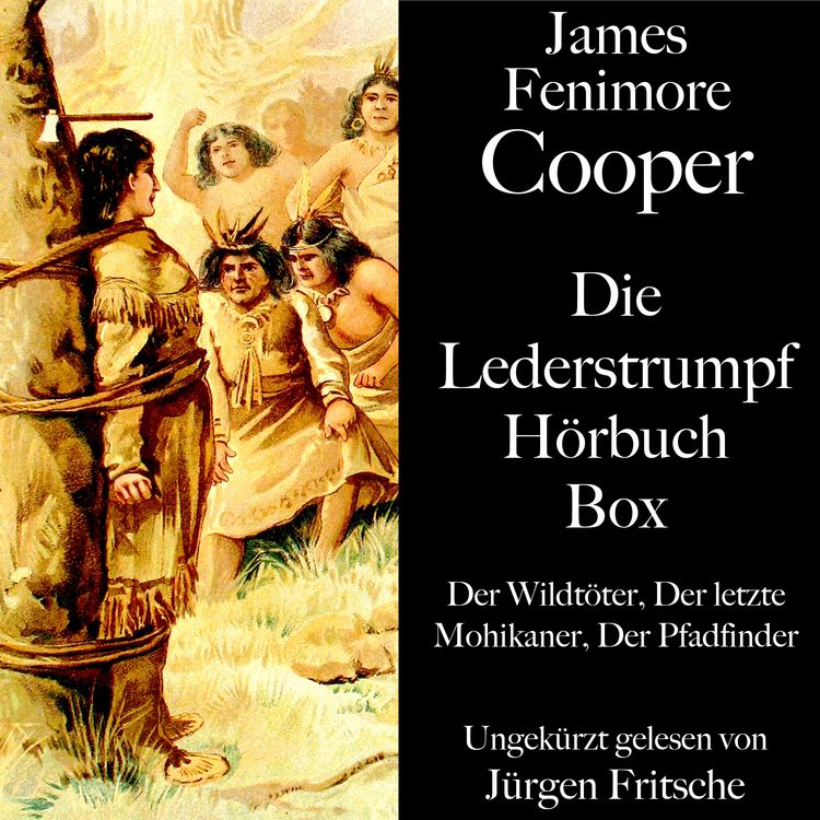 Produktbild: James Fenimore Cooper: Die Lederstrumpf H&ouml;rbuch Box