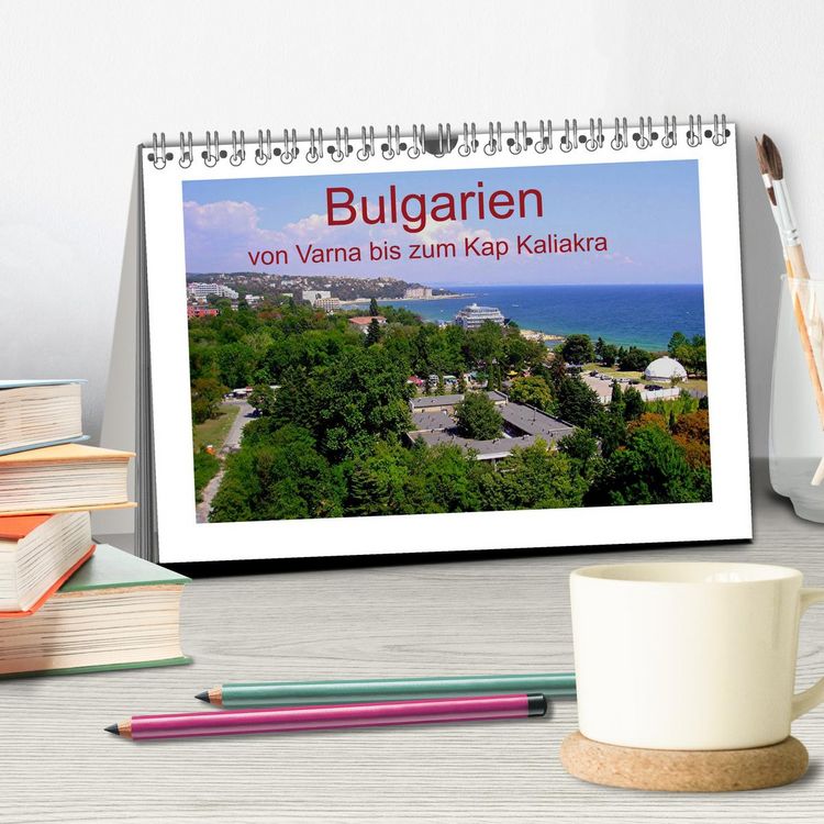 Produktbild: Bulgarien, von Varna bis zum Kap Kaliakra (Tischkalender 2026 DIN A5 quer), CALVENDO Monatskalender