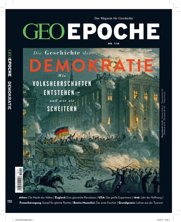 Produktbild: GEO Epoche / GEO Epoche 110/2021 - Demokratien &ndash; Wie sie entstehen, wie sie scheitern!