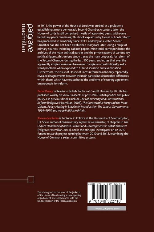 Produktbild: House of Lords Reform Since 1911