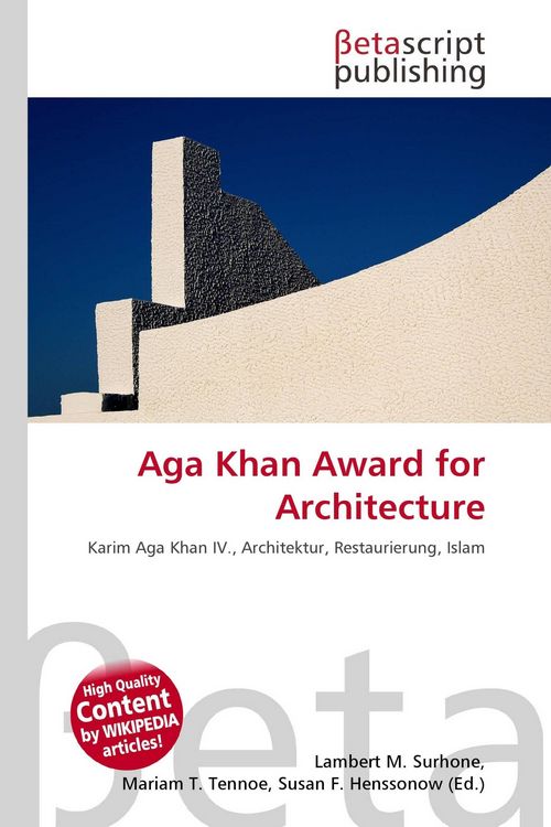 Produktbild: Aga Khan Award for Architecture