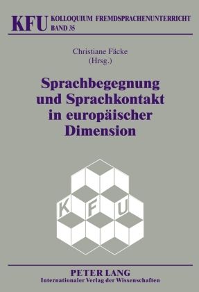 Produktbild: Sprachbegegnung und Sprachkontakt in europaeischer Dimension