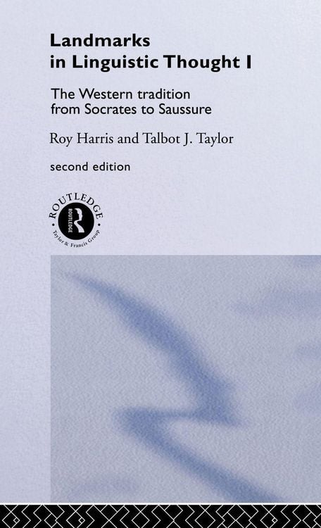 Produktbild: Landmarks In Linguistic Thought Volume I