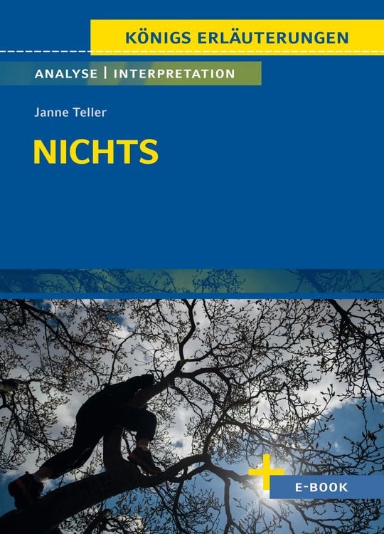 Produktbild: Nichts von Janne Teller - Textanalyse und Interpretation