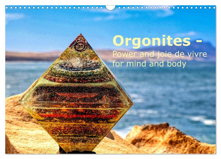 Produktbild: Orgonites - Power and joie de vivre for mind and body (Wall Calendar 2026 DIN A3 landscape), CALVENDO 12 Month Wall Calendar
