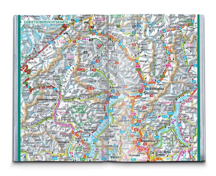 Produktbild: KOMPASS Wanderf&uuml;hrer Tessin, 50 Touren
