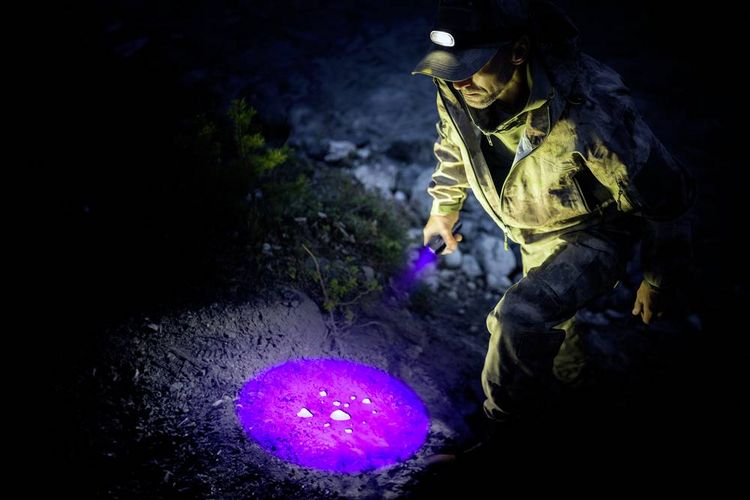 Produktbild: Ansmann Action 400 UV LED, UV-Lampe Taschenlampe batteriebetrieben 100 lm 27 h