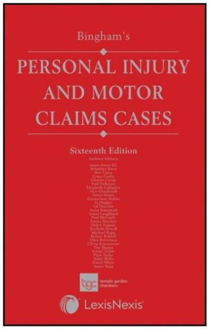 Produktbild: Johnson, A: Bingham & Berrymans' Personal Injury and Motor C