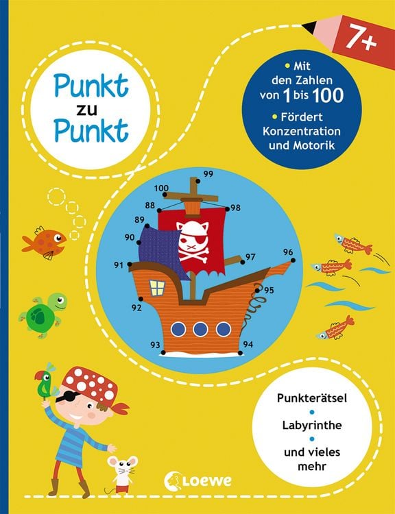 Produktbild: Punkt zu Punkt - Mit den Zahlen von 1 bis 100