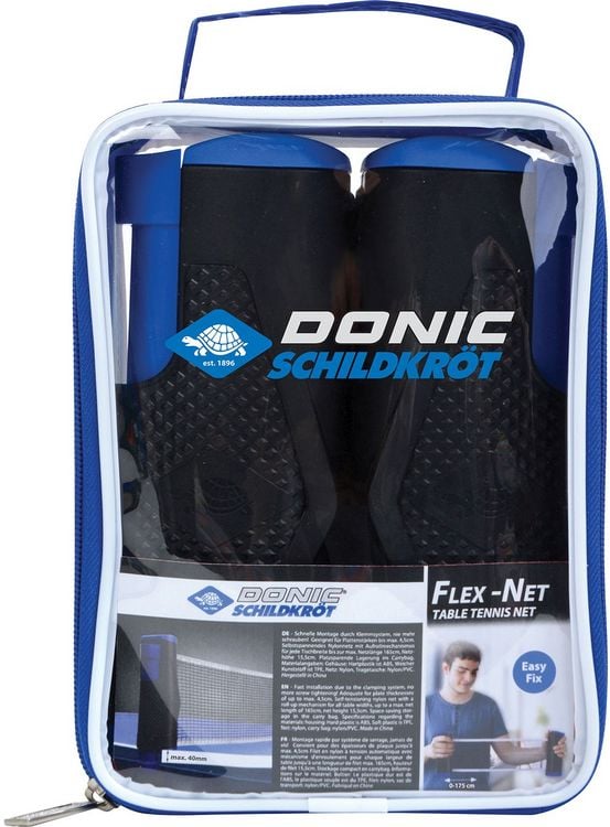Produktbild: Tischtennis Netzgarnitur Flexnet, Tischtennis Universalnetz, Tischtennisnetz, im Carrybag